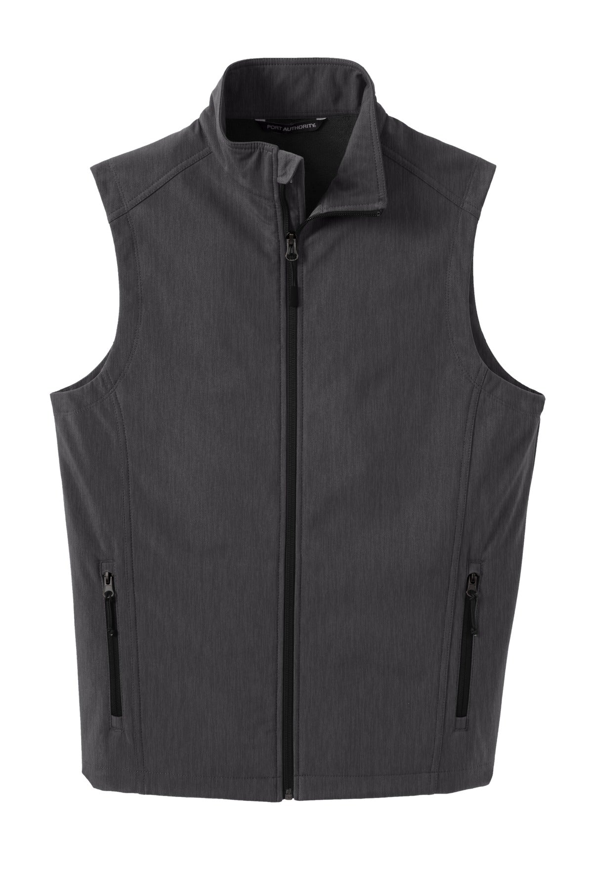 Port Authority J325 Black Charcoal Heather