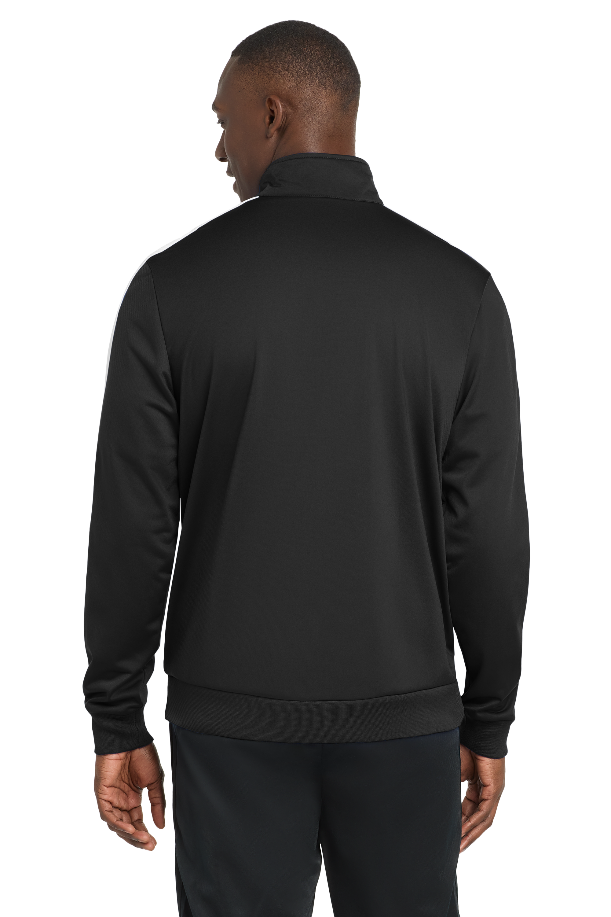 JST94 Sport-Tek ® Tricot Sleeve Stripe Track Jacket