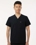 Jaanuu - Holmes Everyday 1-Pocket Scrub V-Neck Top - M10001