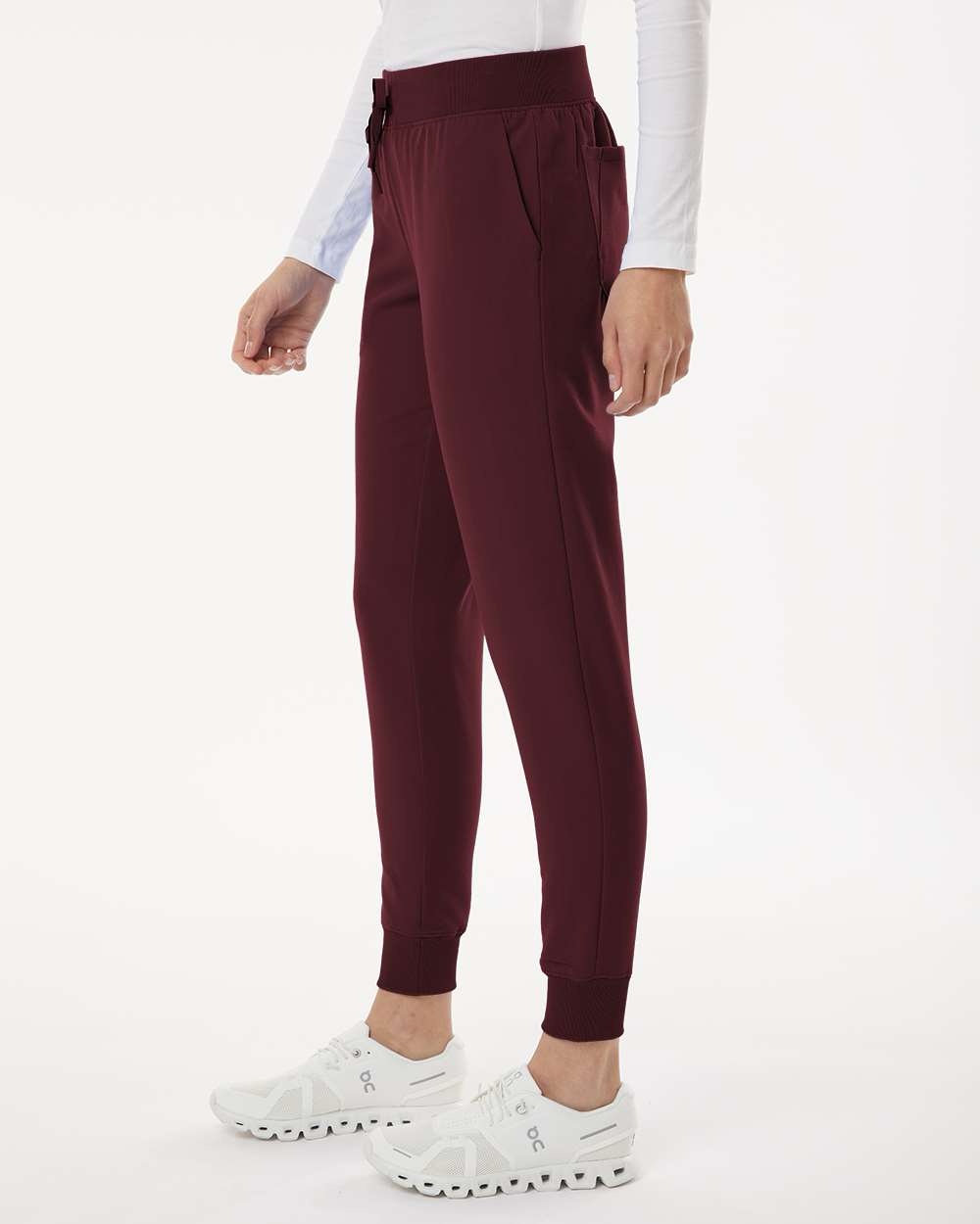 Jaanuu - Women's Silex Knit-Waist Scrub Joggers - Petite Sizes - W20003P