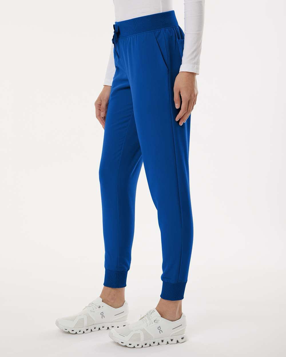 Jaanuu - Women's Silex Knit-Waist Scrub Joggers - Petite Sizes - W20003P