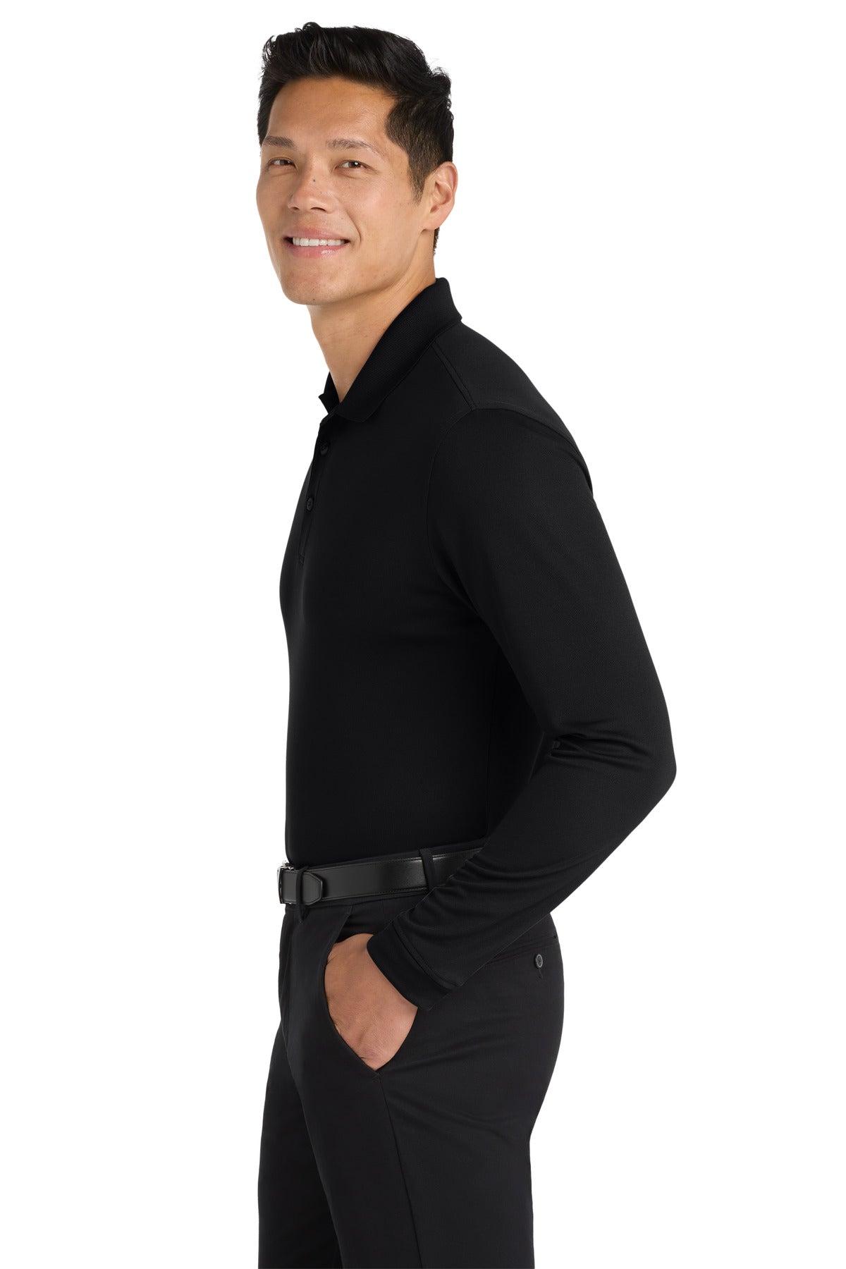 Port Authority K110LS Deep Black