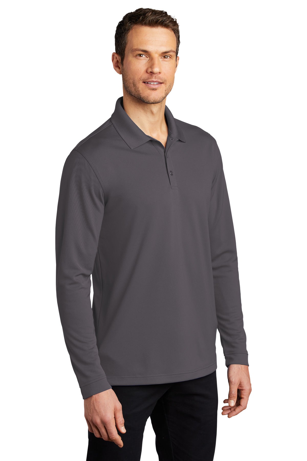 Port Authority K110LS Graphite