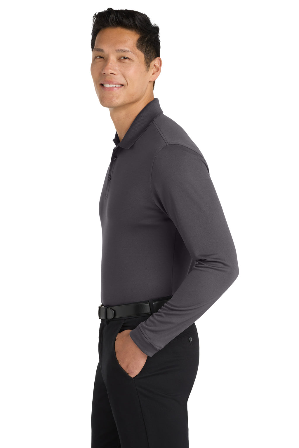 Port Authority K110LS Graphite