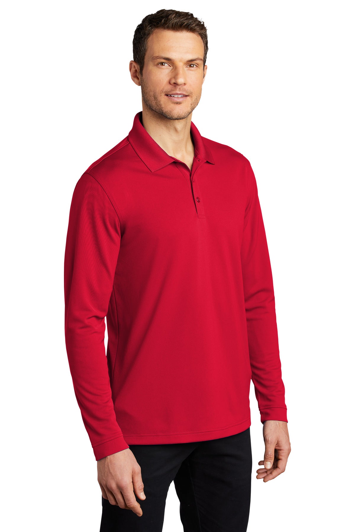 Port Authority K110LS Rich Red