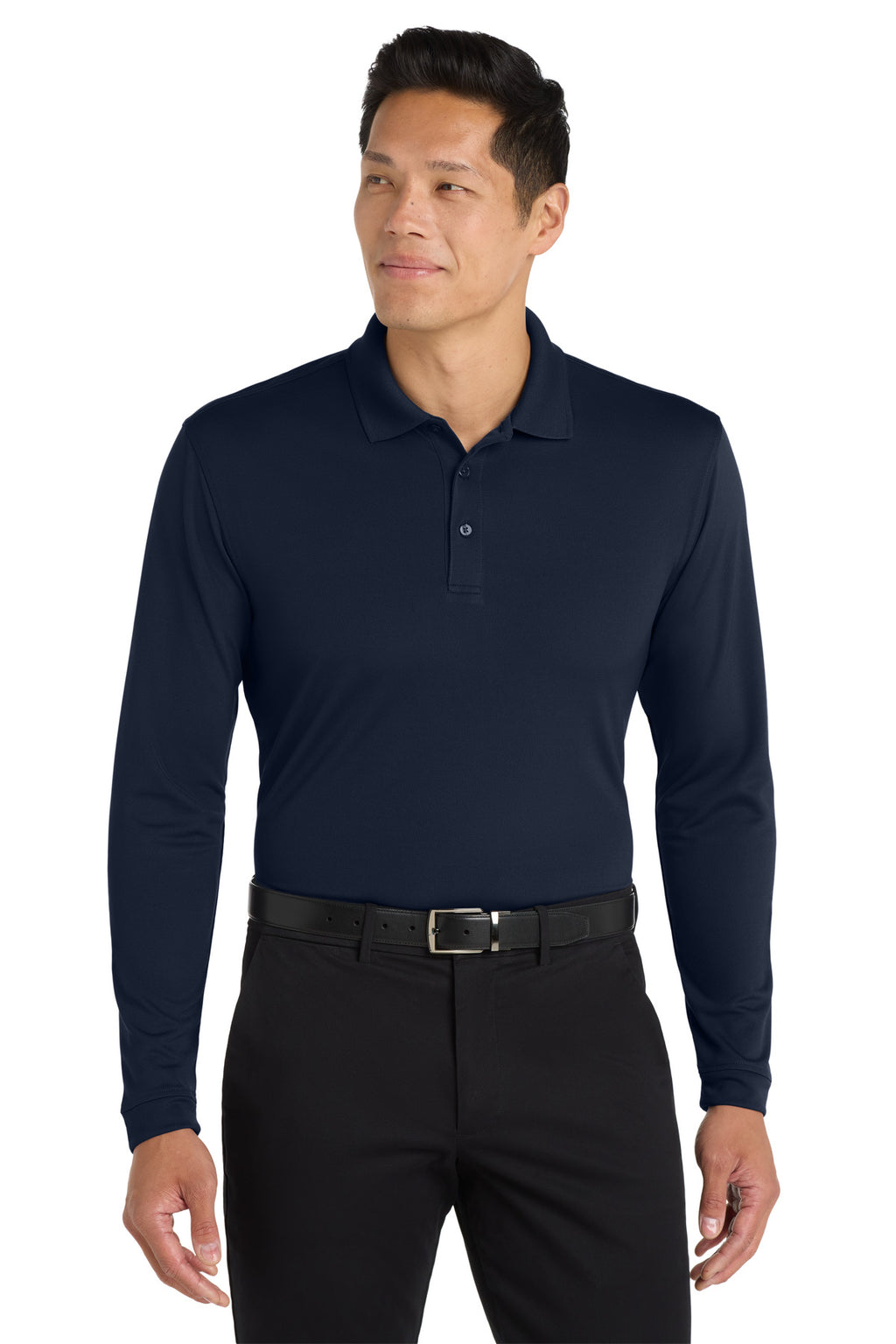 Port Authority K110LS River Blue Navy