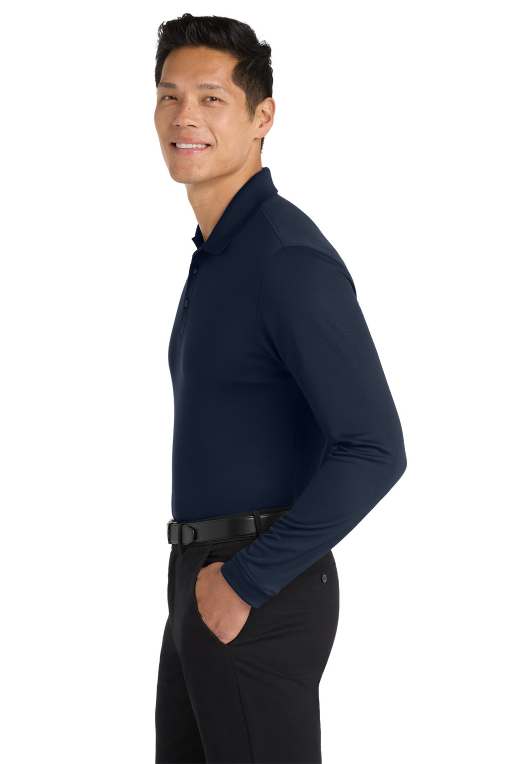 Port Authority K110LS River Blue Navy