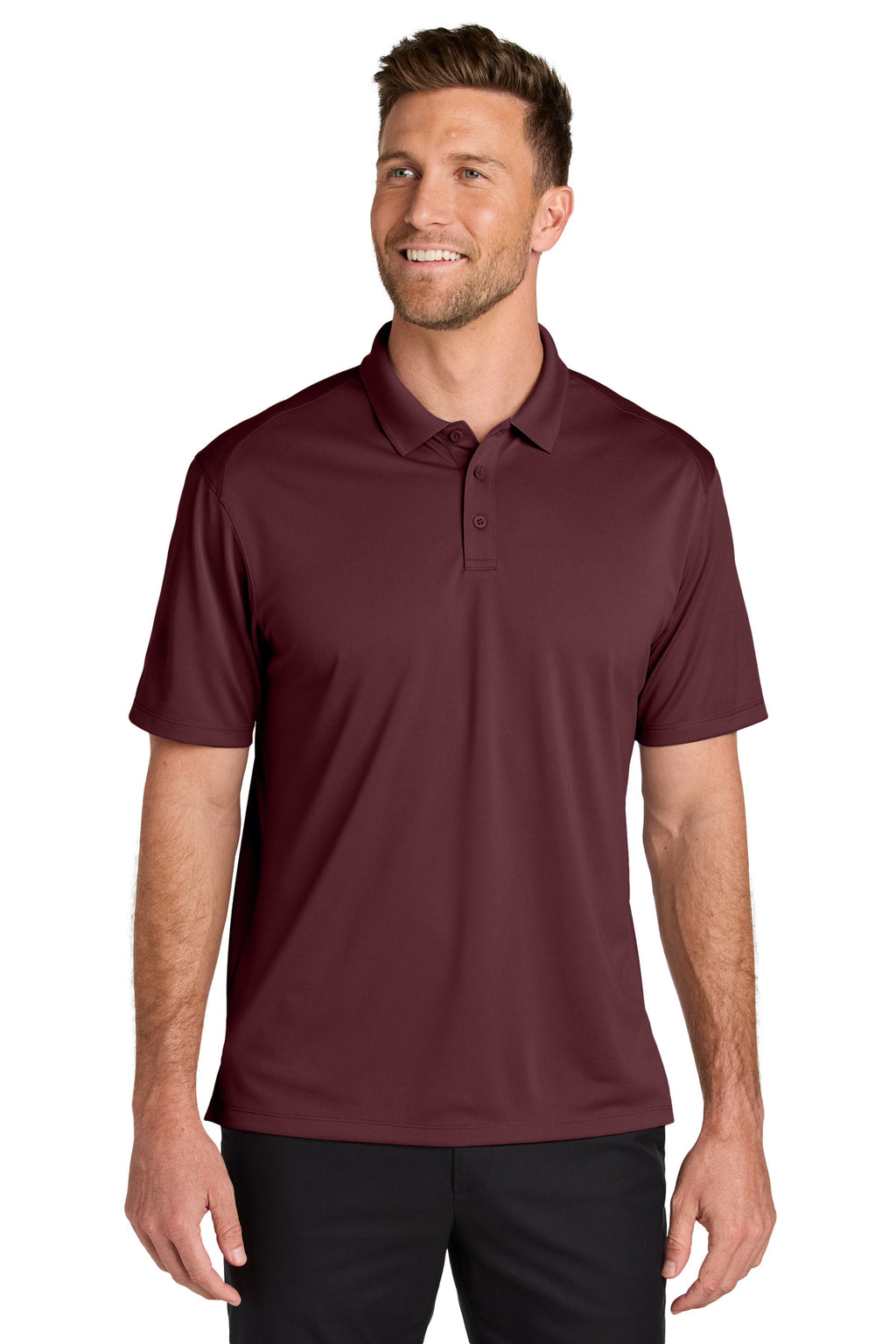 Port Authority K240 Burgundy