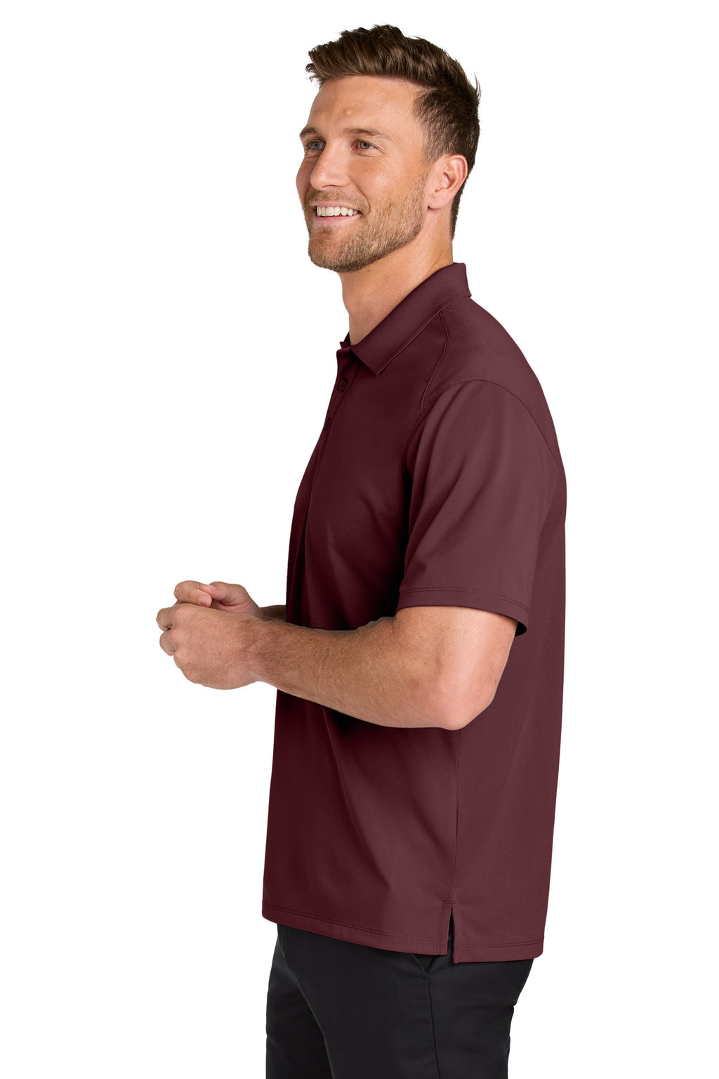 Port Authority K240 Burgundy