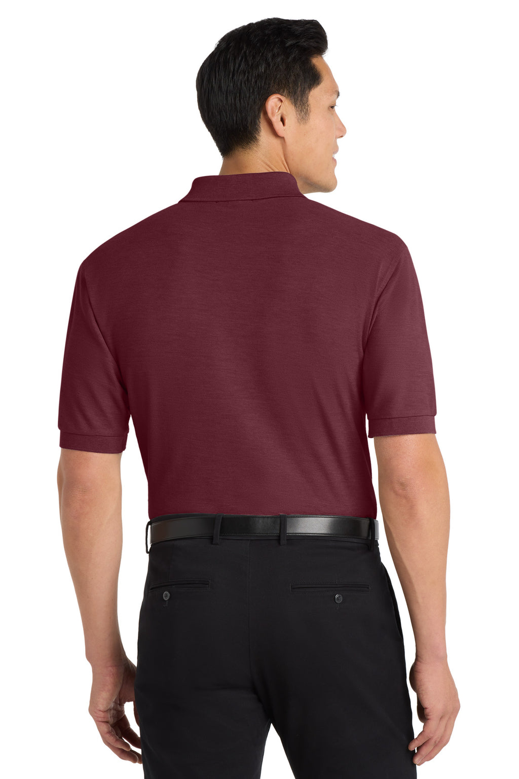 Port Authority K500 Burgundy