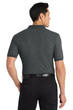 Port Authority K500 Charcoal Heather Grey