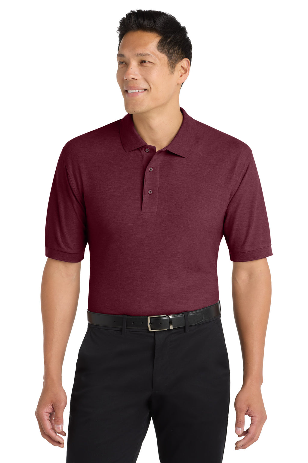 Port Authority K500 Maroon