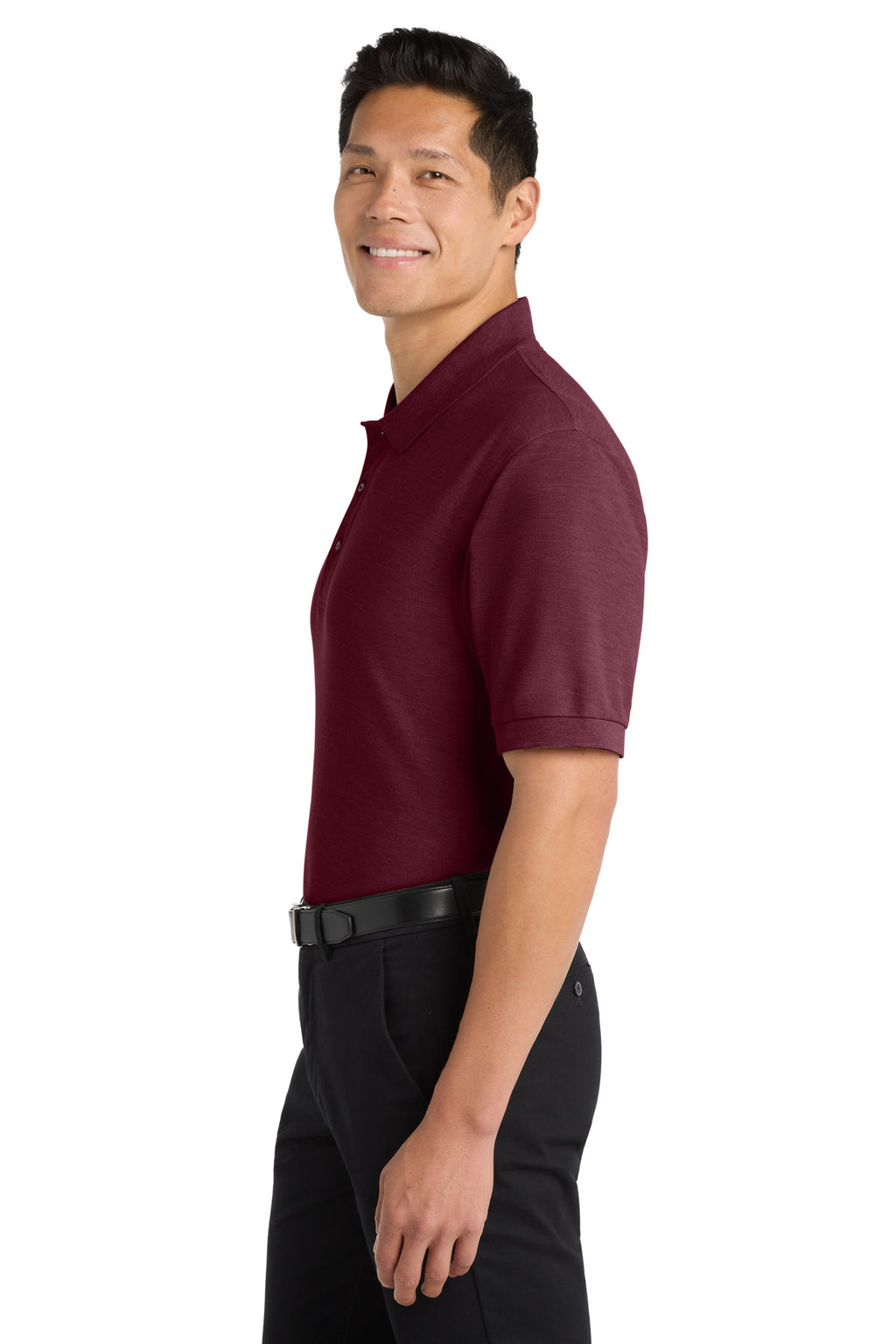 Port Authority K500 Maroon