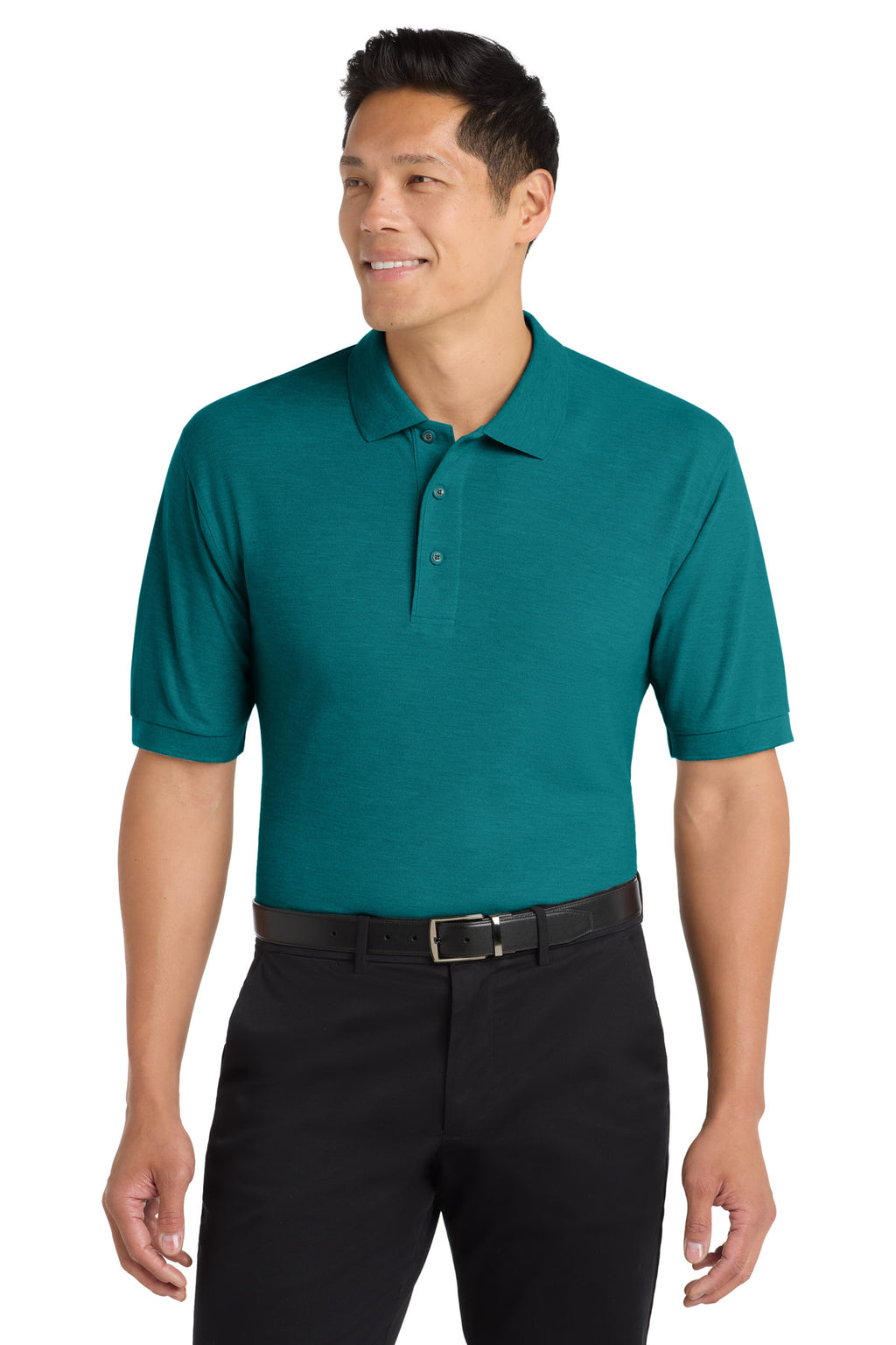 Port Authority K500 Teal Green