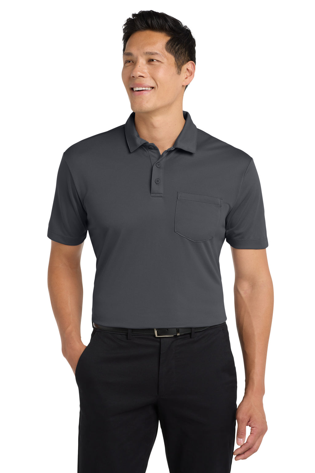 Port Authority K540P Steel Grey