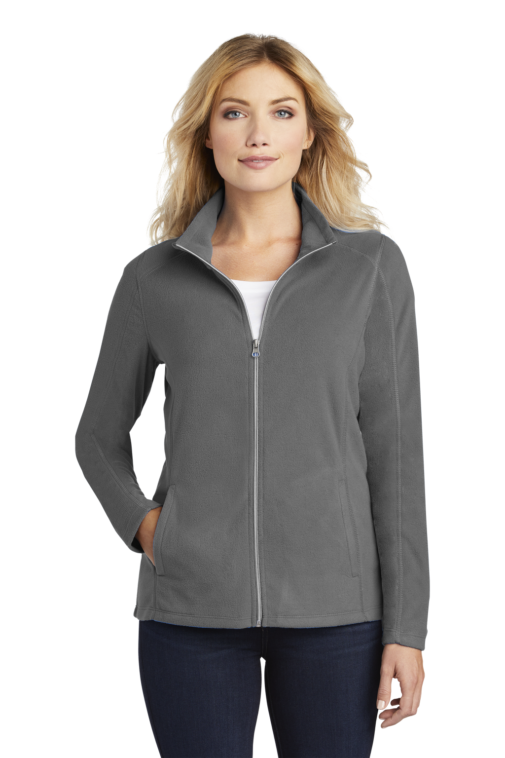 L223 Port Authority® Women's Microfleece Jacket - FADI'S