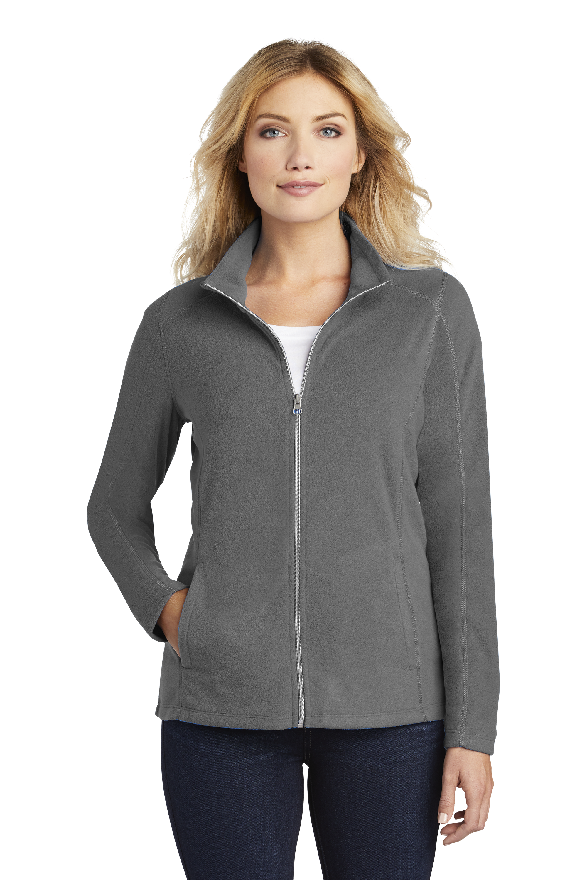 L223 Port Authority® Women's Microfleece Jacket