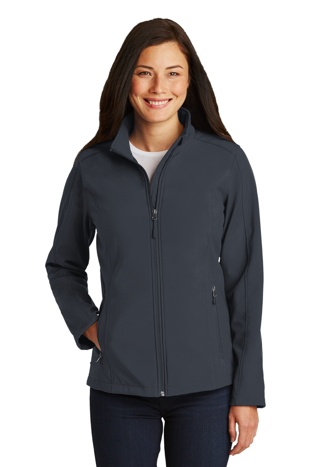 L317 Port Authority® Ladies Core Soft Shell Jacket  - Katy Hooks