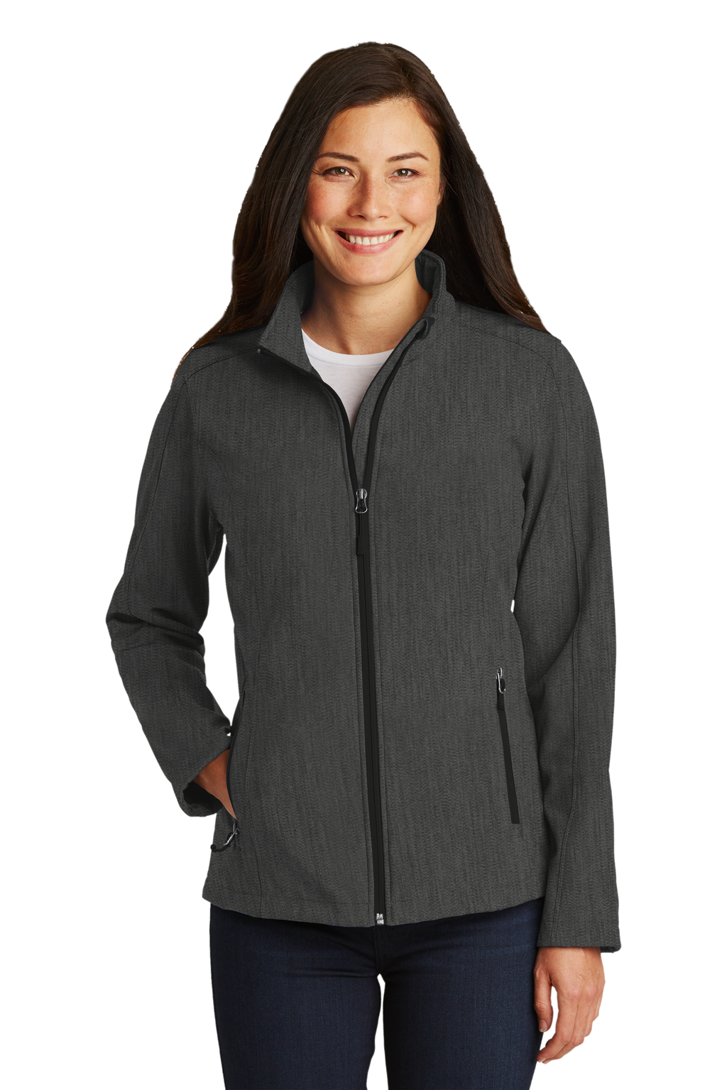 L317 Port Authority® Ladies Core Soft Shell Jacket  - Katy Hooks