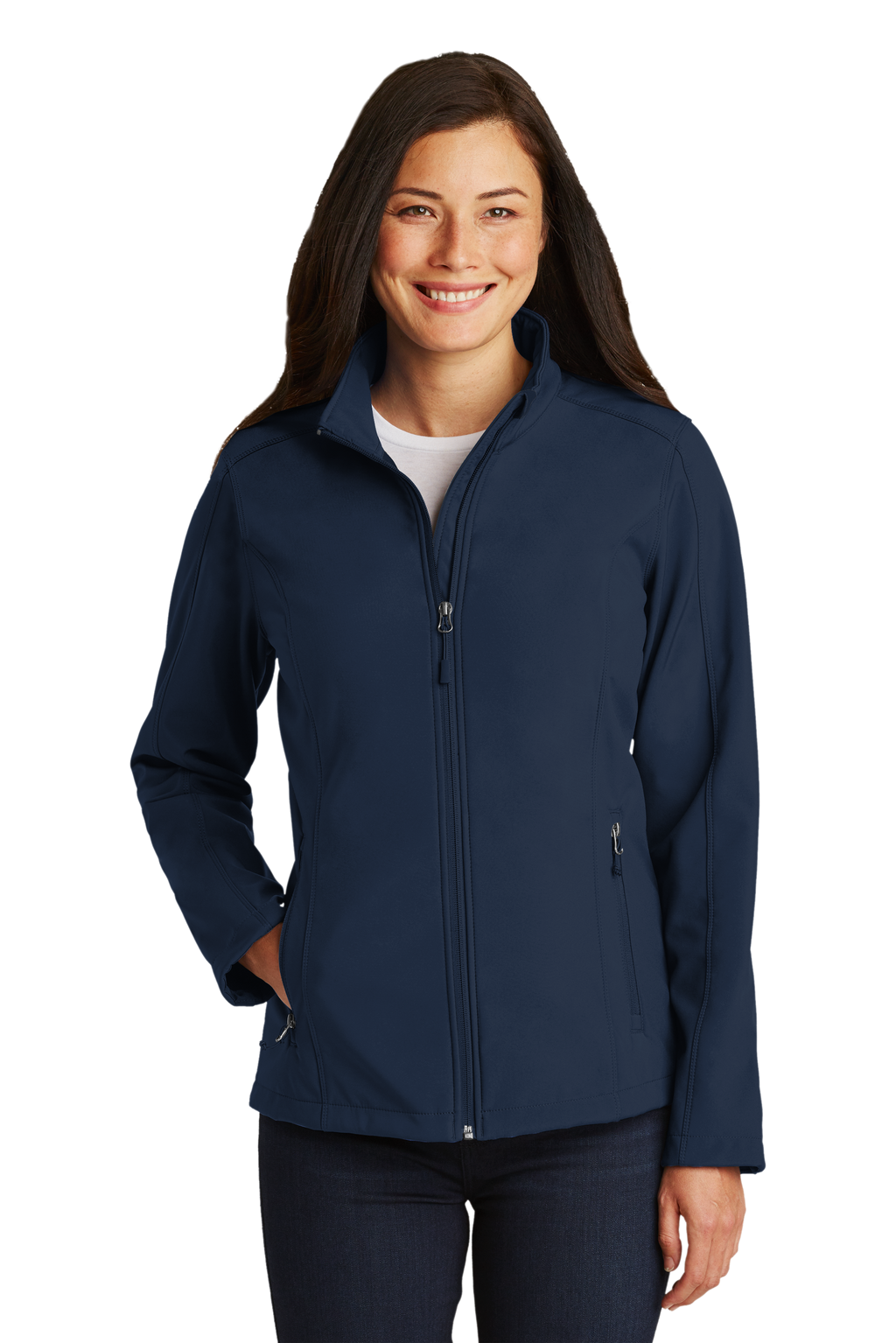 L317 Port Authority® Ladies Core Soft Shell Jacket  - Katy Hooks