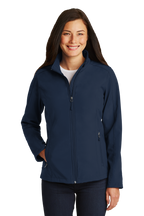 L317 Port Authority® Ladies Core Soft Shell Jacket  - Katy Hooks