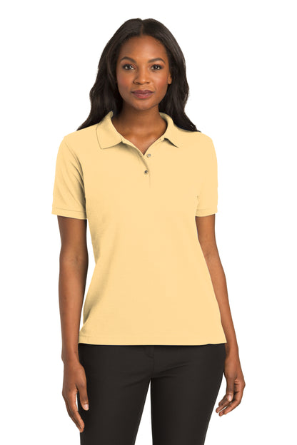 L500  Port Authority® Women's Silk Touch™ Polo