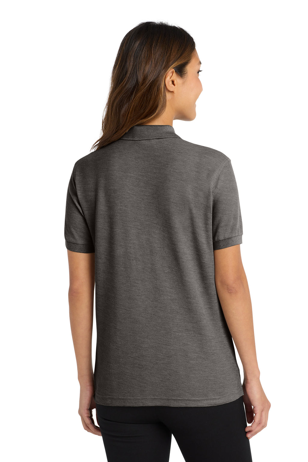 Port Authority L500 Charcoal Heather Grey