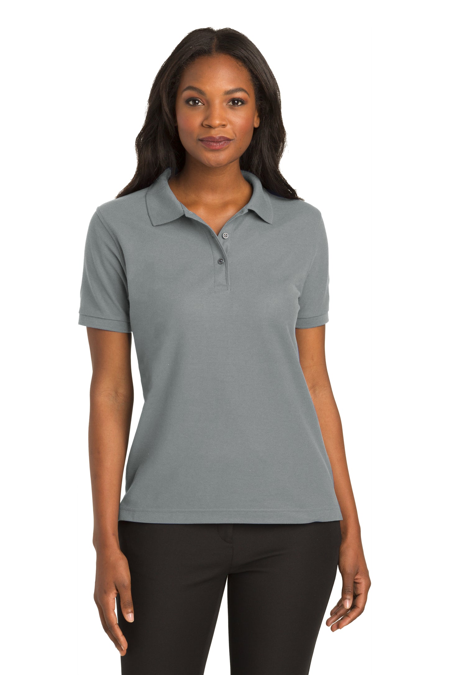 L500  Port Authority® Women's Silk Touch™ Polo