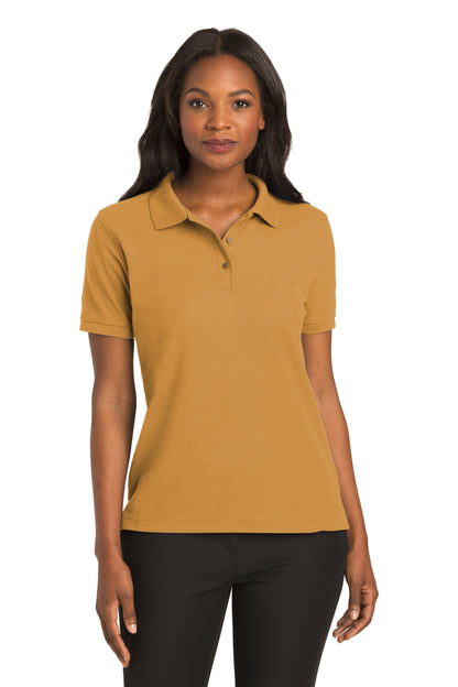 L500  Port Authority® Women's Silk Touch™ Polo