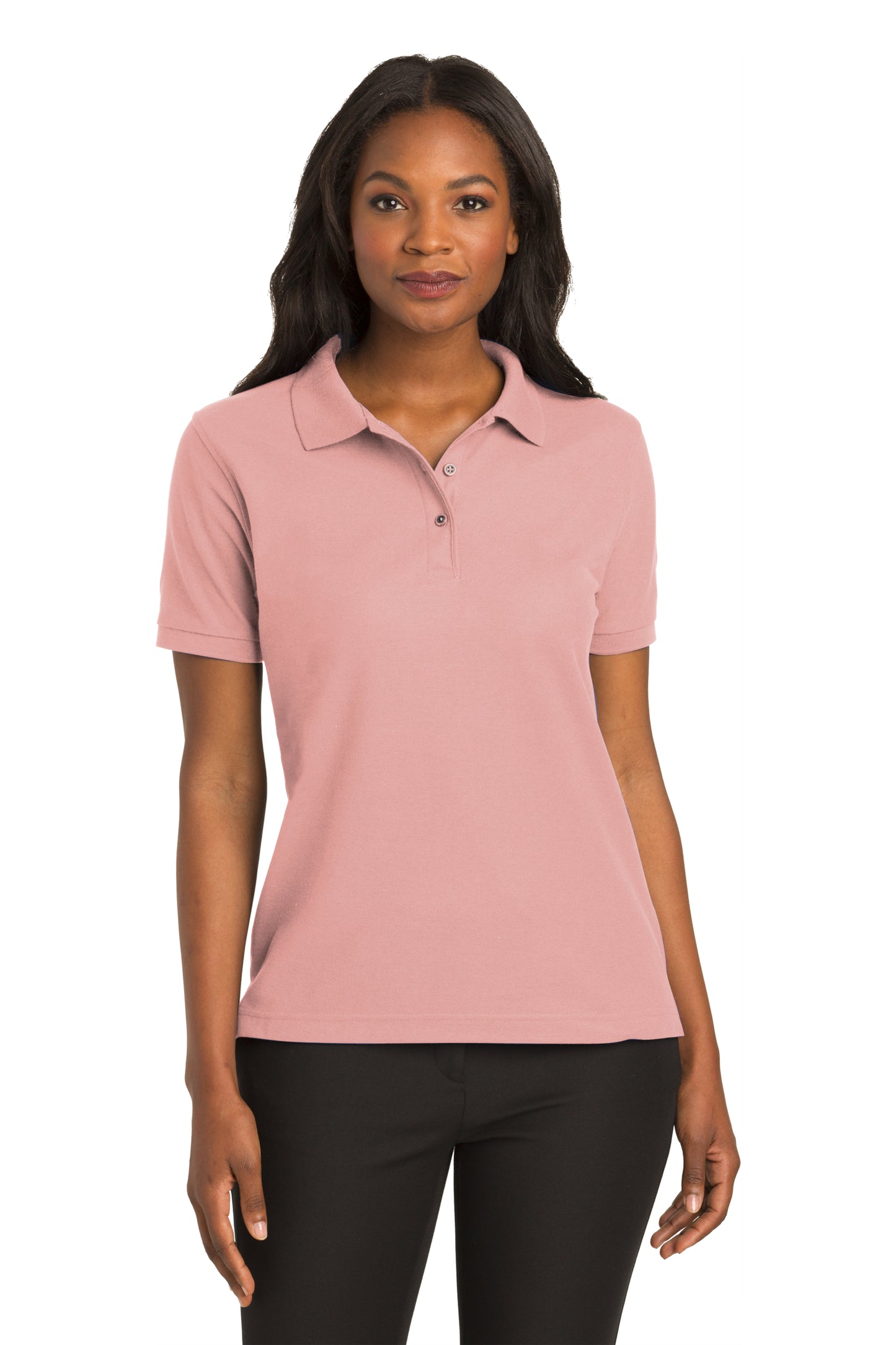 L500  Port Authority® Women's Silk Touch™ Polo