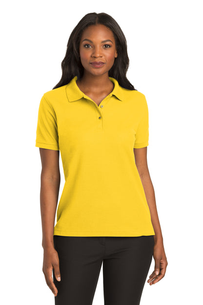 L500  Port Authority® Women's Silk Touch™ Polo