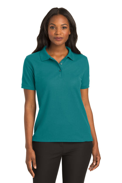 L500  Port Authority® Women's Silk Touch™ Polo