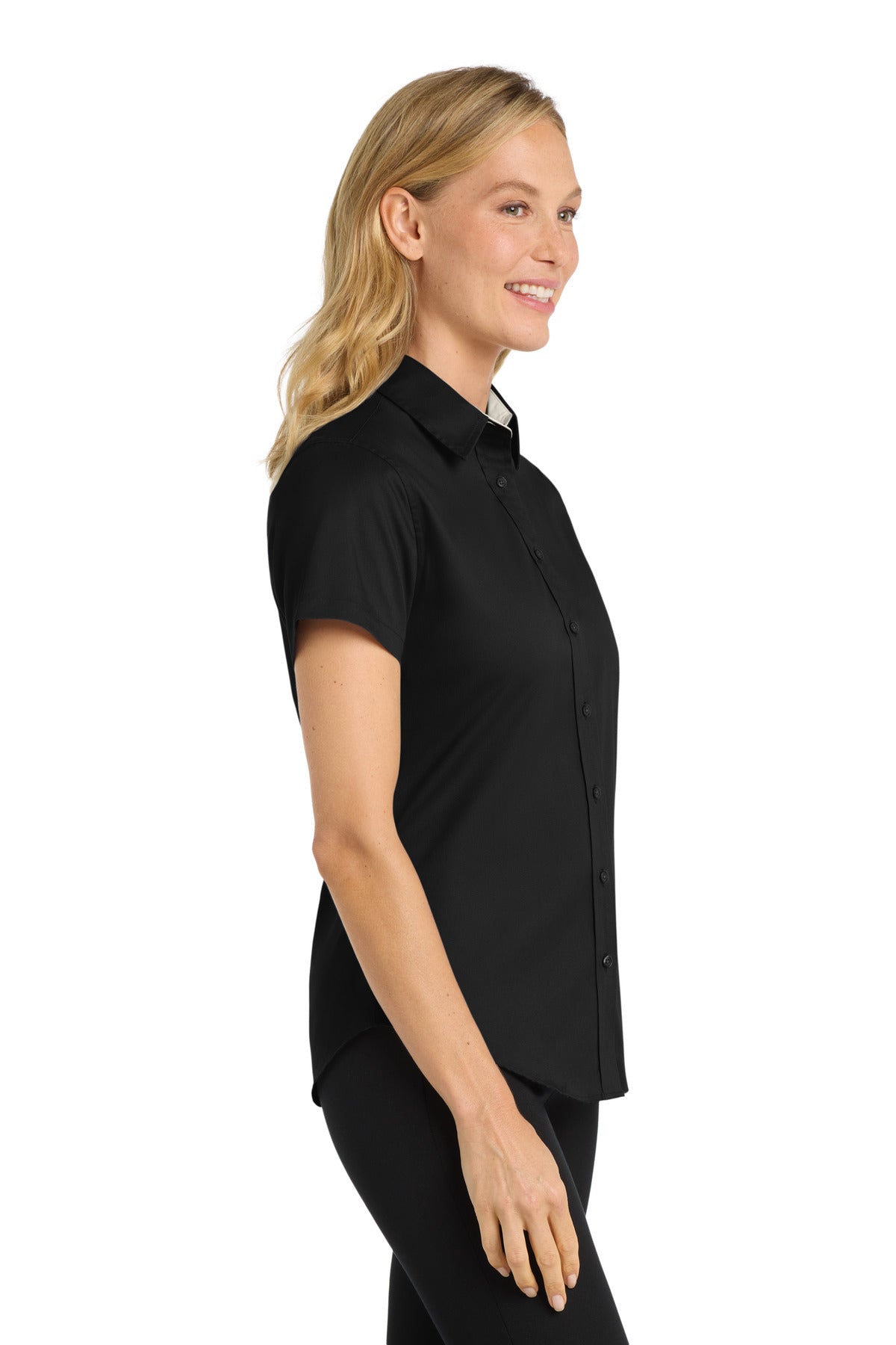 Port Authority L508 Black/ Light Stone