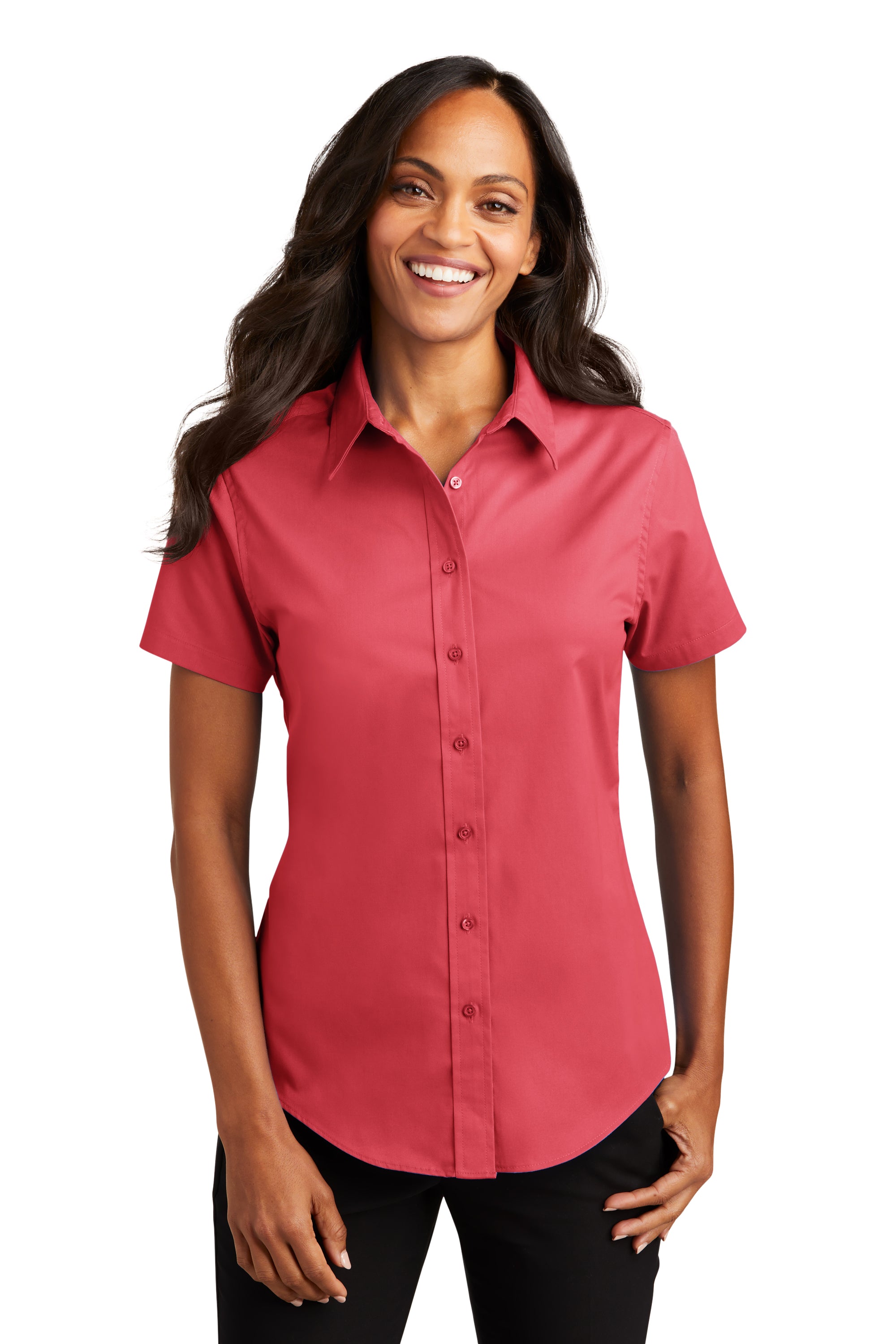 L508 Port Authority® Ladies Short Sleeve Easy Care Shirt - Los Cucos Manager Collection