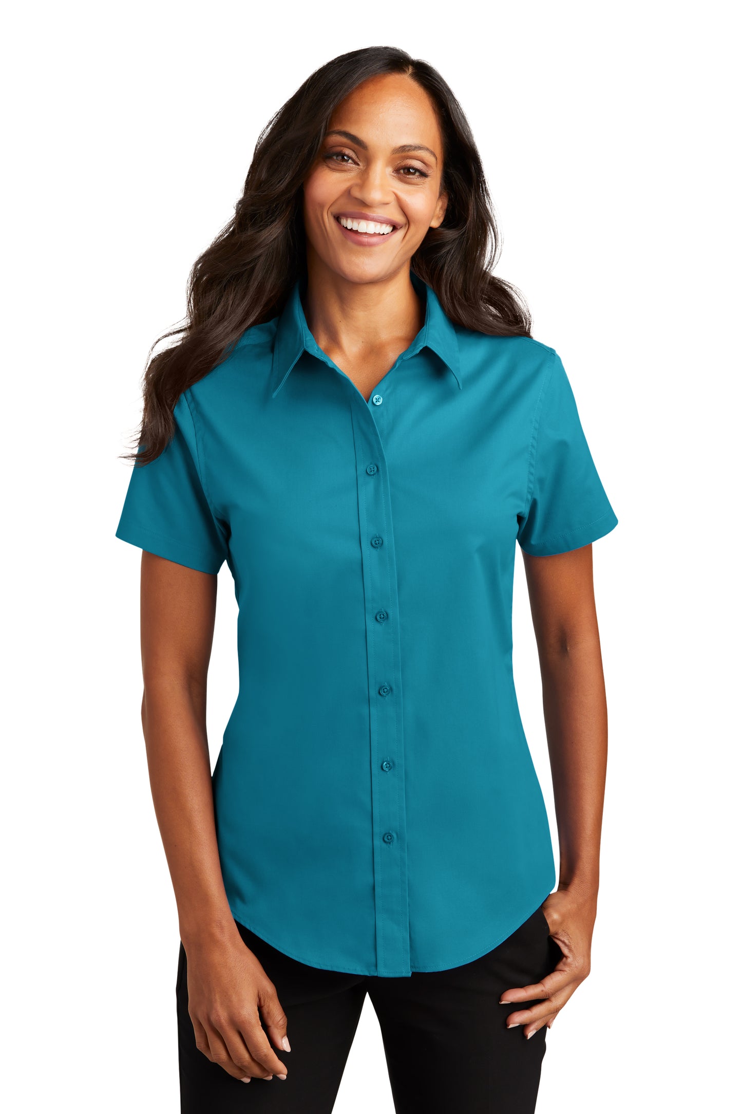 L508 Port Authority® Ladies Short Sleeve Easy Care Shirt Manager Collection