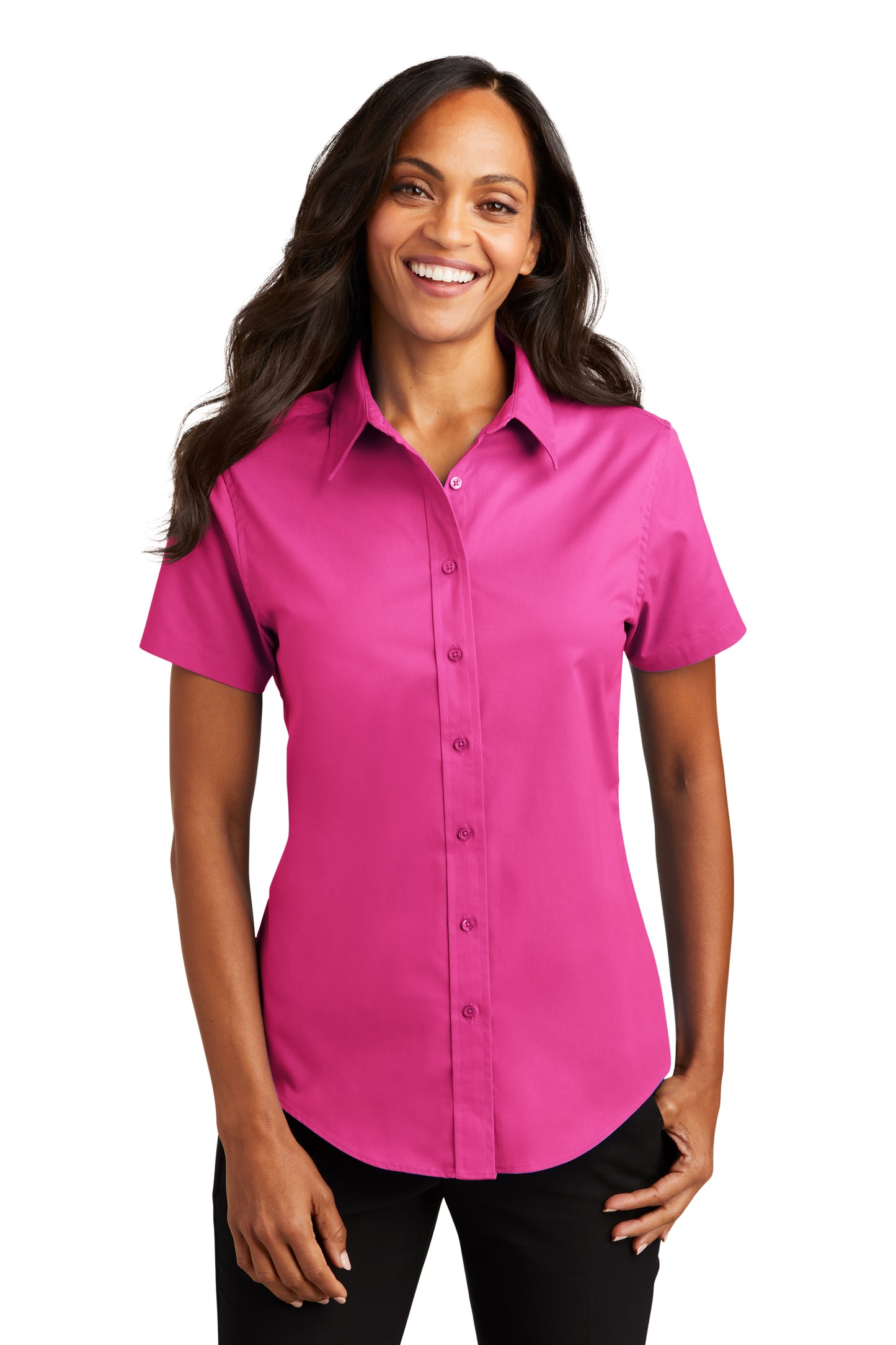 L508 Port Authority® Ladies Short Sleeve Easy Care Shirt Manager Collection