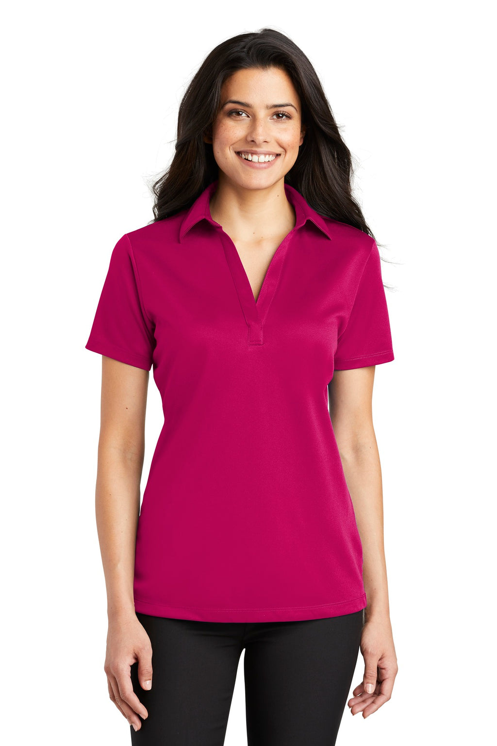 Port Authority L540 Pink Raspberry