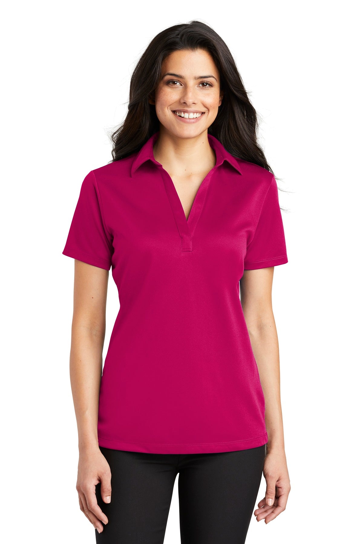 Port Authority L540 Pink Raspberry