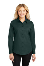 L608 Port Authority® Ladies Long Sleeve Easy Care Shirt