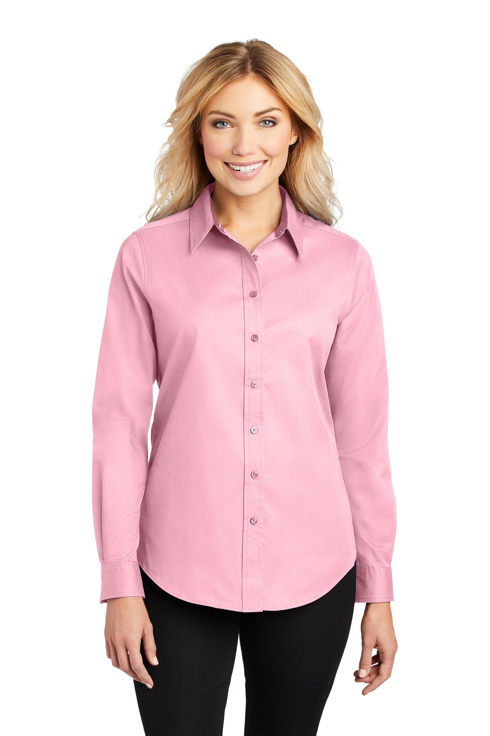 L608 Port Authority® Ladies Long Sleeve Easy Care Shirt