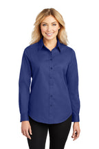 L608 Port Authority® Ladies Long Sleeve Easy Care Shirt