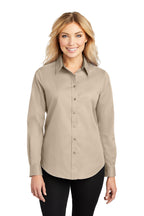 L608 Port Authority® Ladies Long Sleeve Easy Care Shirt