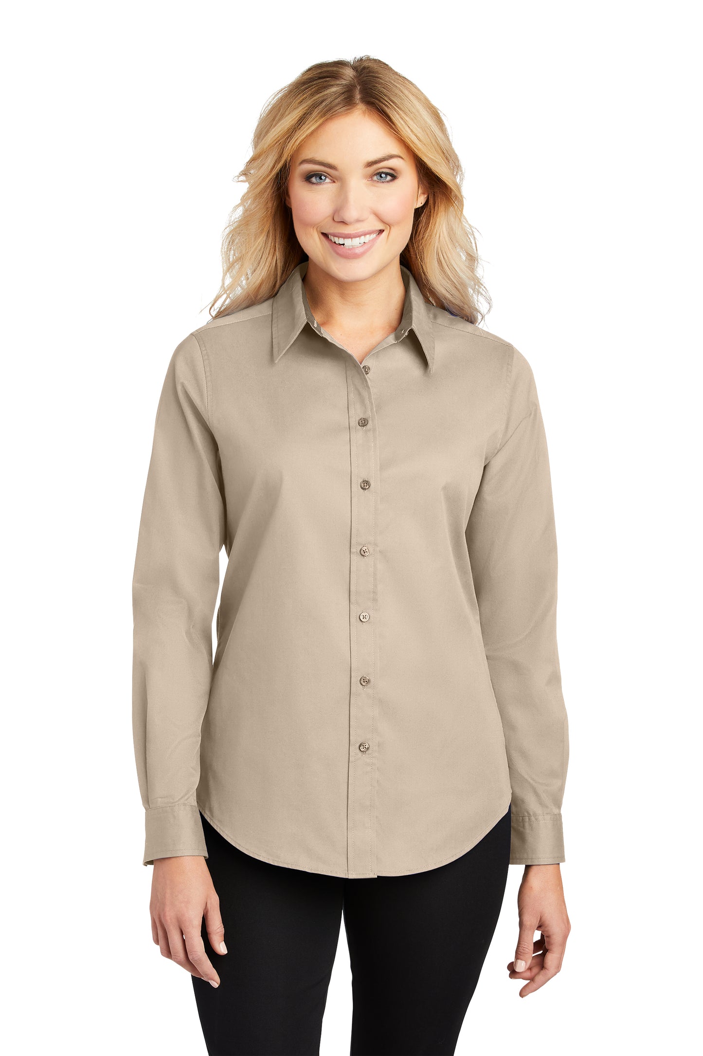 L608 Port Authority® Ladies Long Sleeve Easy Care Shirt Manager