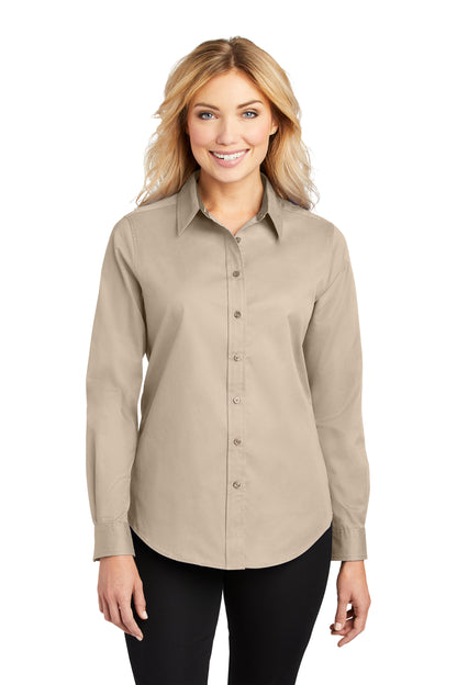 L608 Port Authority® Ladies Long Sleeve Easy Care Shirt Manager