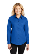 L608 Port Authority® Ladies Long Sleeve Easy Care Shirt