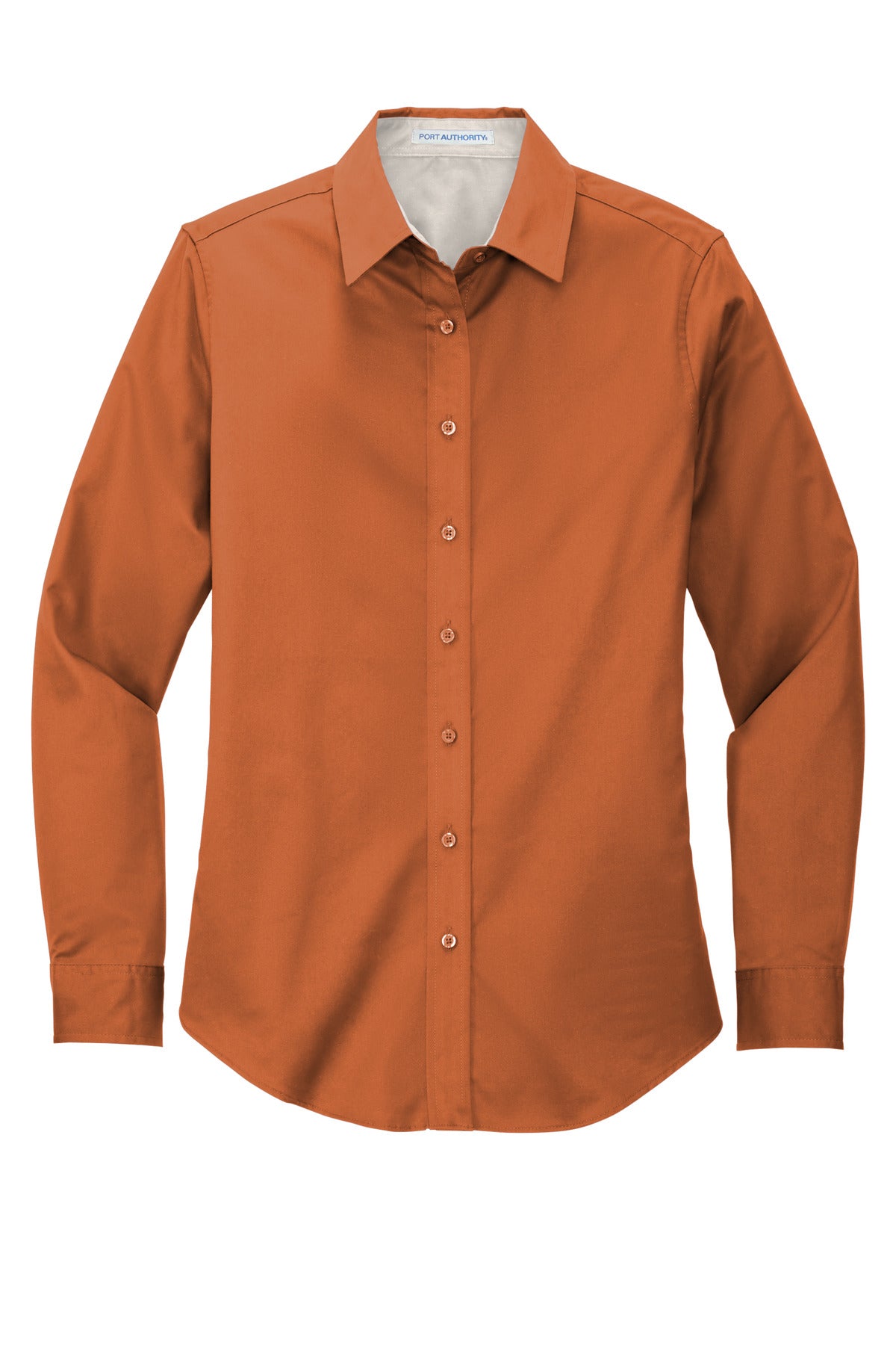 Port Authority L608 Texas Orange/ Light Stone