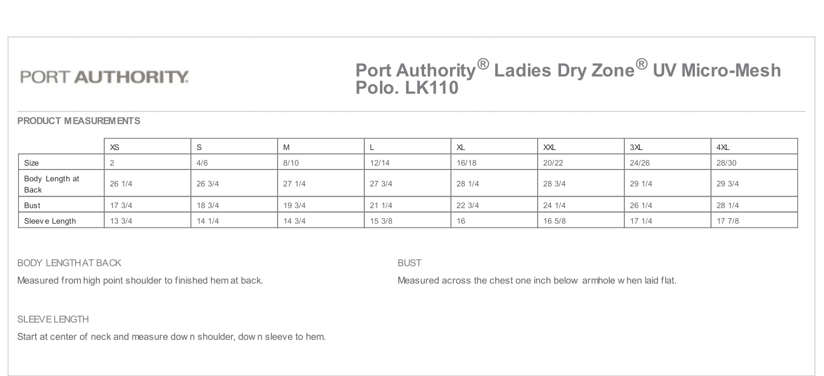 LK110 Port Authority® Women's Dry Zone® UV Micro-Mesh Polo