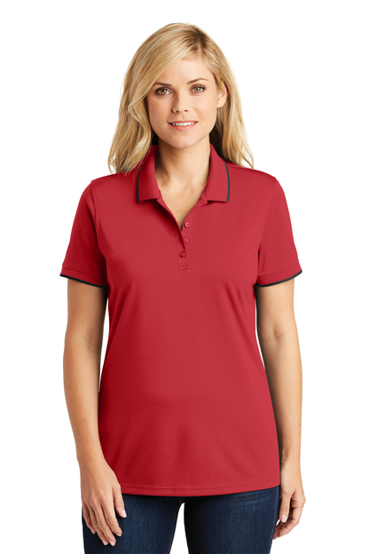 Port Authority® Women's Dry Zone® UV Micro-Mesh Tipped Polo LK111