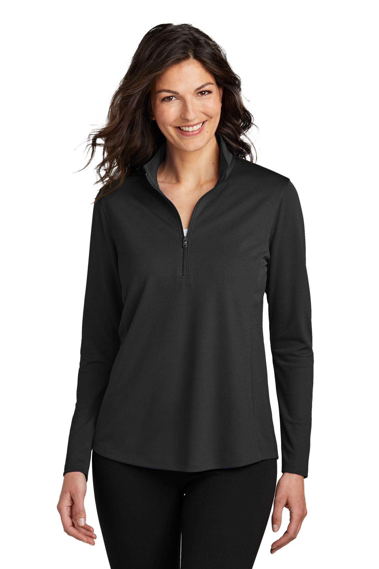 Port Authority® Women’s Dry Zone® UV Micro-Mesh 1/4-Zip LK112