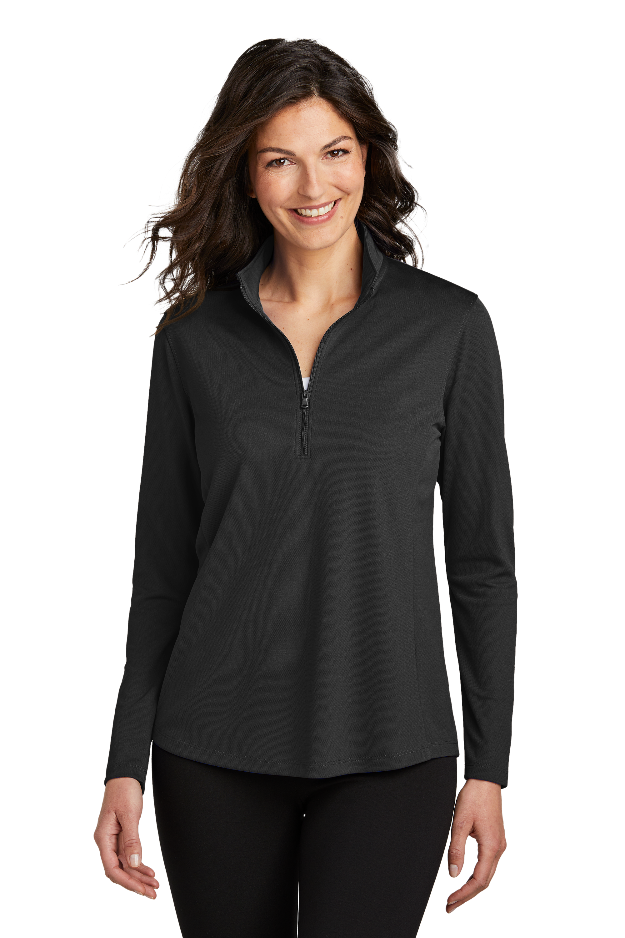 Port Authority® Women’s Dry Zone® UV Micro-Mesh 1/4-Zip LK112